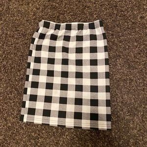 Buffalo Check Skirt